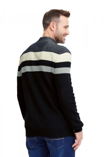 klassische FQ1924 FQKyle Herren Zip-Jacke mit Stehkragen Jacke 21900654-194011 Grau