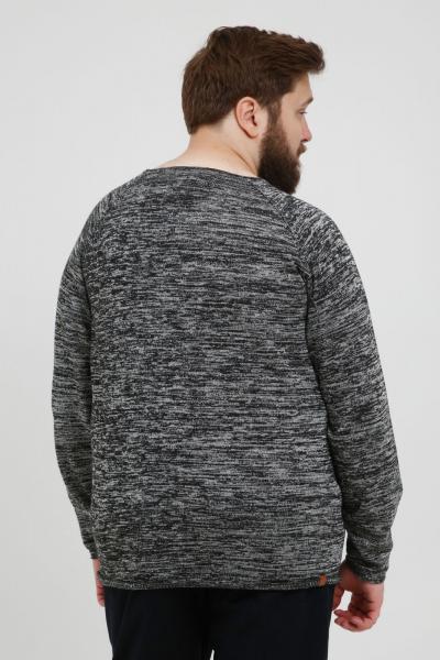 klassischer BLEND BHDan BT Herren Feinstrickpullover mit Rundhals Strickpullover Gro&szlig;e Gr&ouml;&szlig;en 20713439ME-194007 Schwarz