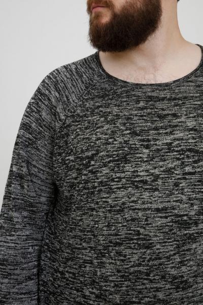 klassischer BLEND BHDan BT Herren Feinstrickpullover mit Rundhals Strickpullover Gro&szlig;e Gr&ouml;&szlig;en 20713439ME-194007 Schwarz