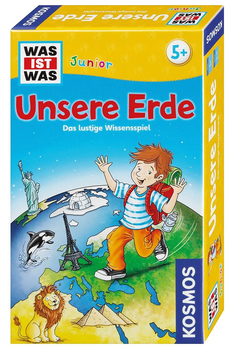 Kosmos 711290 - WAS IST WAS Junior - Unsere Erde - Das lustige Wissensspiel