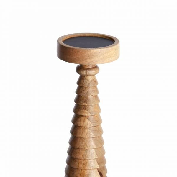 Light & Living Kerzenleuchter Almola Mangoholz natur 30 cm