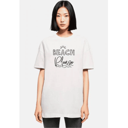 Modern POD Unisex Oversized T-Shirt, 220 g/m², Cotton, White