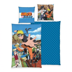 Naruto Shippuden Bettwäsche - Marken-RV / branded zipper