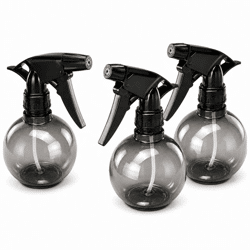 Pflanzensprühflasche, schwarz, 16,5 cm, 3er-Set