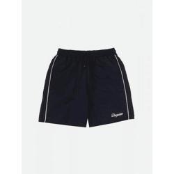 sommerliche Dropsize Herren Shorts Taschen mit Baumwolle Schwarz