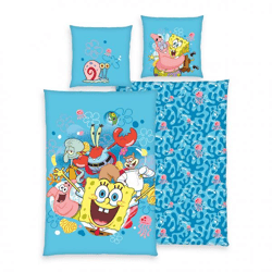 SpongeBob - Bettwäsche-Set - 80 x 80 cm / 135 x 200 cm