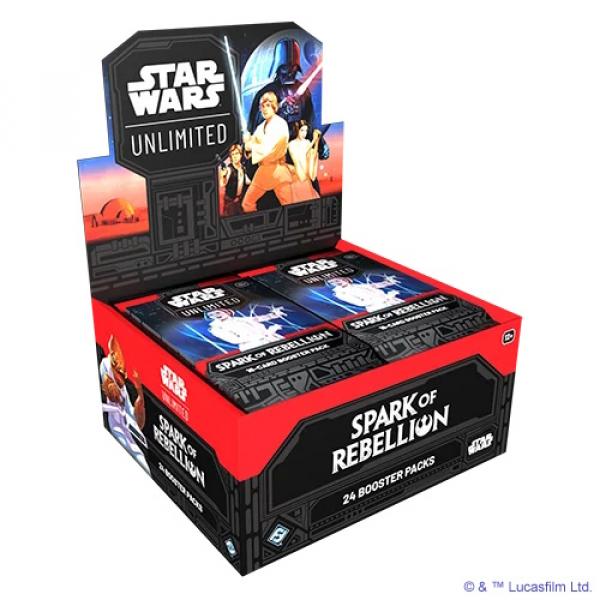 Star Wars: Unlimited &ndash; Spark of Rebellion (Booster-Display) EN