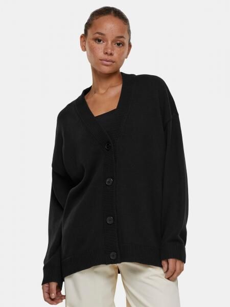 stylische Urban Classics Damen Jacke 7 g/m&sup2; mit Baumwolle Schwarz