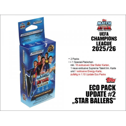 Topps UEFA Champions League Match Attax 2025/2026 TC - UPDATE #2 ECO PACK Star Ballers