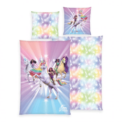 Unicorn Academy - Bettwäsche-Set - 80 x 80 cm / 135 x 200 cm