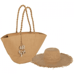J-Line Strandtasche und Hut 60 cm