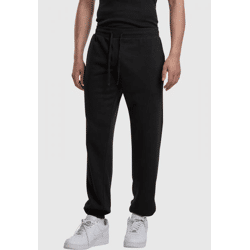 lässige URBAN CLASSICS Herren Hose Stretch Taschen 280 g/m² mit Baumwolle Schwarz