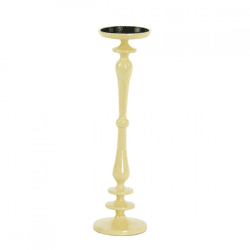Light en Living kandelaar Yahvi glans geel 39 cm