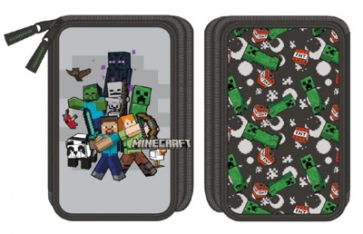 Minecraft - Doppelmäppchen mit Inhalt