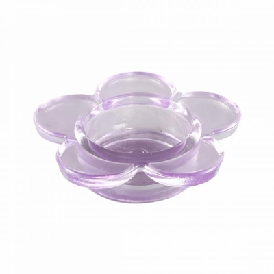 PTMD Teelichthalter „Bloomy“, lila, 11 cm