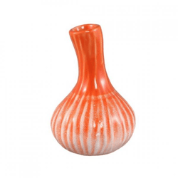PTMD-Vase „Jaclyne M“, orange, 14 cm