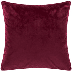 Tiseco-Kissen „Velvet Prune“, 60 × 60 cm