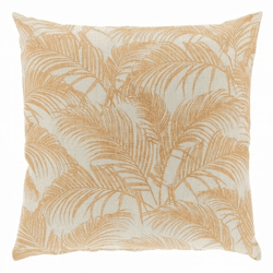 Unique Living Kissen „Roeli“ in Apricot, 45 x 45 cm