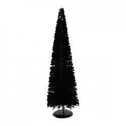 Weihnachtsbaum Sparkle schwarz 40 cm
