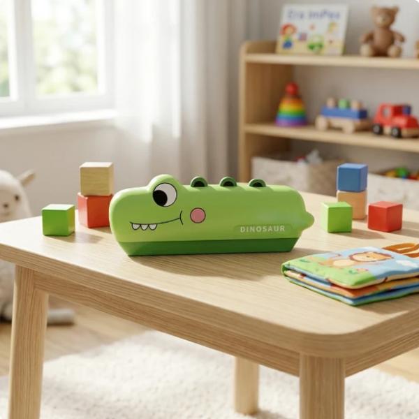 109x - Kinder-Mundharmonika im Dinosaurier-Design