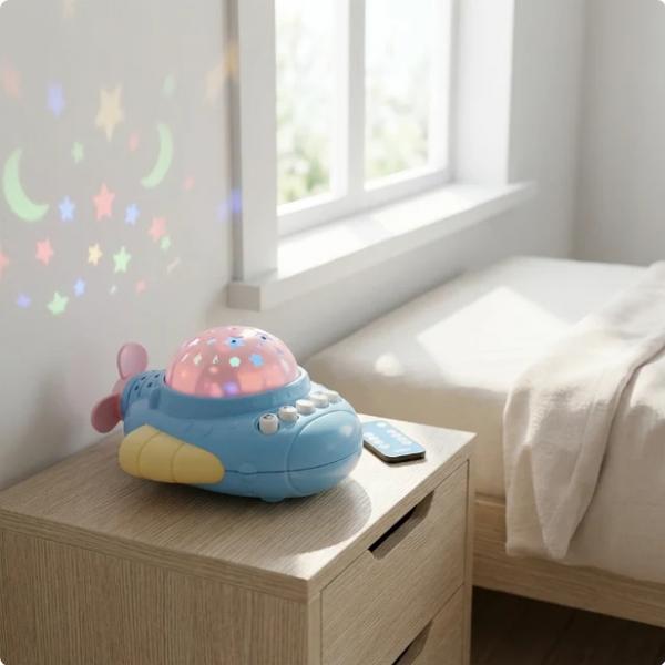 120x - Baby-Musik Beleuchtung mit Fernbedienung