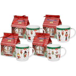Becher im GK - Weihnachtsbecher inkl. GK