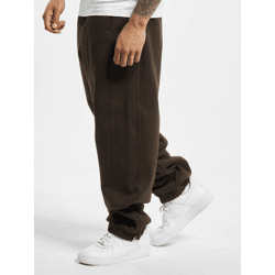 bequeme URBAN CLASSICS Herren Hose Kordelzug Taschen 380 g/m² mit Baumwolle Braun
