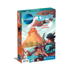Clementoni 59337 - Galileo - Escape Game Junior - Die Insel der Piraten