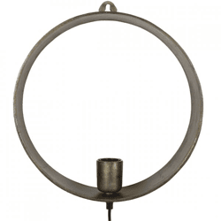 Countryfield Wall lamp Largo brass colored EU plug 38 cm