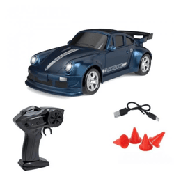 DriftRacer Mini-Fernsteuerungs-Drift-Spielzeugauto – blaues Modell | RC-Drift-Auto als Spielzeug für den Schreibtisch