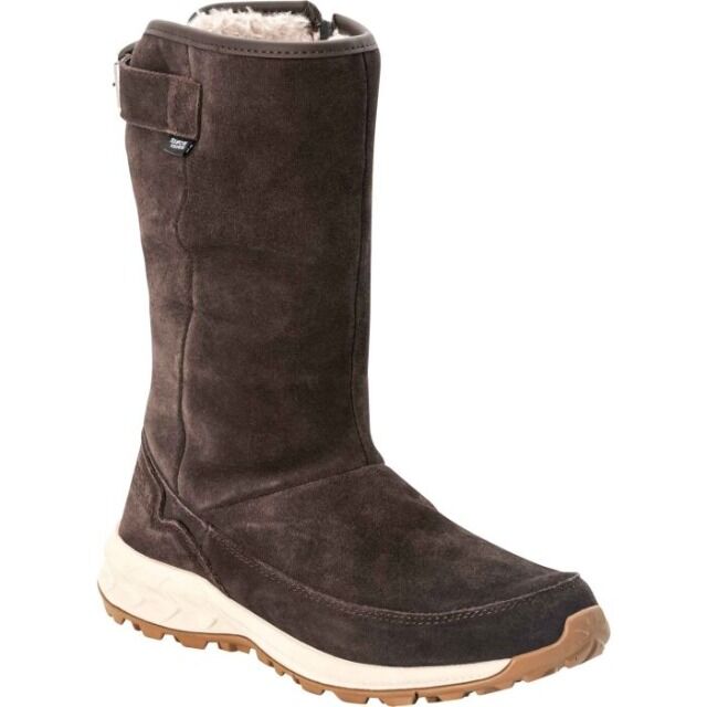 Jack Wolfskin Damen Winterstiefel aus Sämischleder