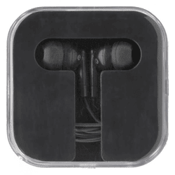 Wired Headphones, Black