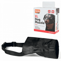 Karlie Dog Muzzle, Black, XL
