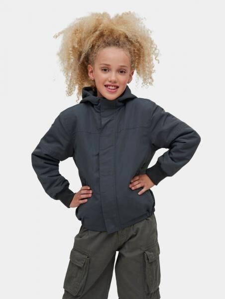 l&auml;ssige Brandit Unisex Jacke Grau