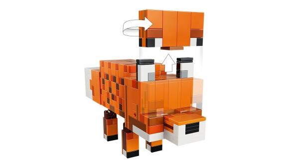 LEGO&reg; Minecraft&trade; - Der Fuchs (497 Teile)