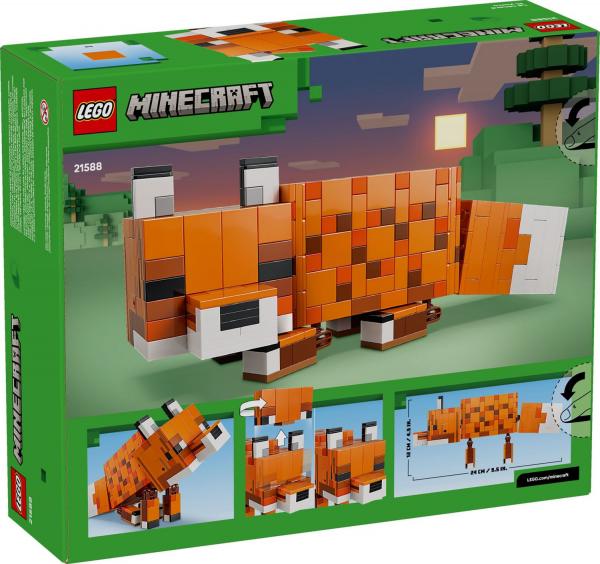 LEGO&reg; Minecraft&trade; - Der Fuchs (497 Teile)