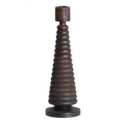Light & Living Kerzenleuchter Almola Mangoholz dunkelbraun 28 cm