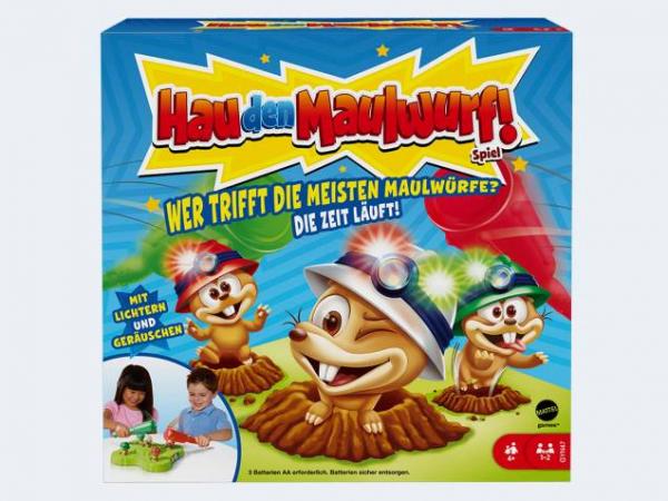 Mattel Games GYN47 - Hau den Maulwurf