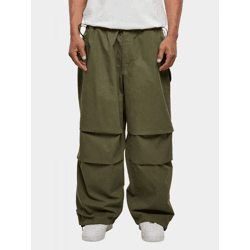 moderne URBAN CLASSICS Herren Jeans Kordelzug Taschen 280 g/m² mit Baumwolle Khaki