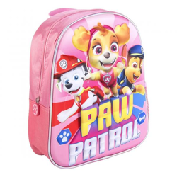 Paw Patrol - 3D backpack 31 cm pink