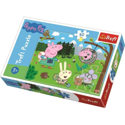 Peppa Pig forest excursion - jigsaw puzzle 30 pieces