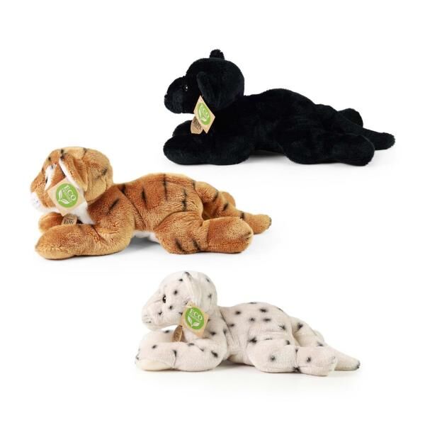 Pl&uuml;schtierset Tiger, sortiert - 25 cm