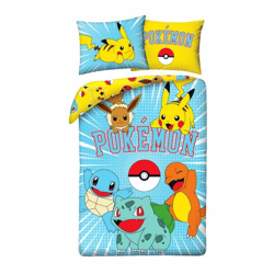 Pokemon - Bed linen - 140 x 200 cm + 70 x 90 cm