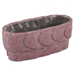 PTMD Blumentopf Gibran L, oval, rosa, 30 cm