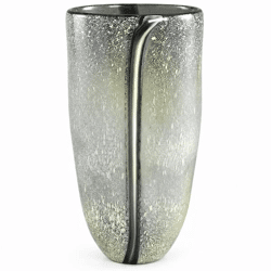 PTMD-Vase „Nicho“, cremefarben/grün, 38 cm