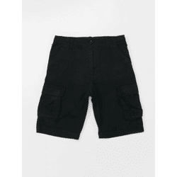 sommerliche Brandit Unisex Shorts Kordelzug Reißverschluss Schwarz