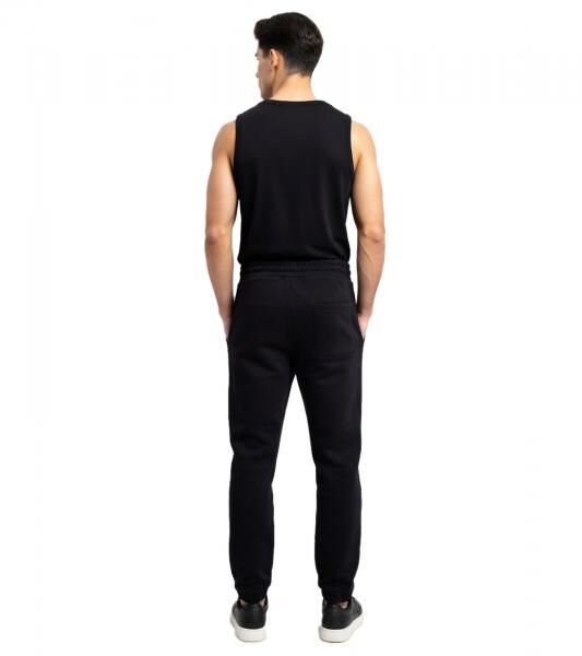 sportliche ON THAT ASS XOLO Herren Jogging-Hose Baumwoll-Sweat-Hose mit Logo und Taschen Jogger Schwarz