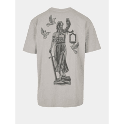 sportliches Mister Tee Herren T-Shirt 240 g/m² mit Baumwolle Grau