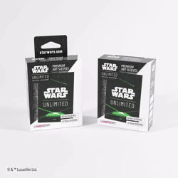 Star Wars: Unlimited Premium Art Sleeves - Card Back Green