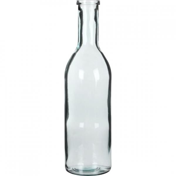 Transparent glass bottle, 900 ml